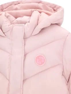 Guess Kurtka zimowa J6BL03 W3995 Różowy jasny Regular Fit