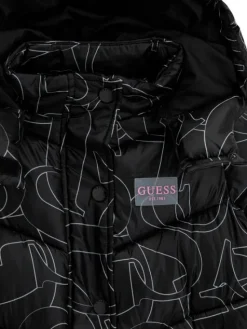 Guess Kurtka zimowa J6YL01 W2607 Czarny Regular Fit