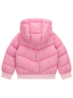 Guess Kurtka zimowa K6YL04 W2597 Różowy Regular Fit