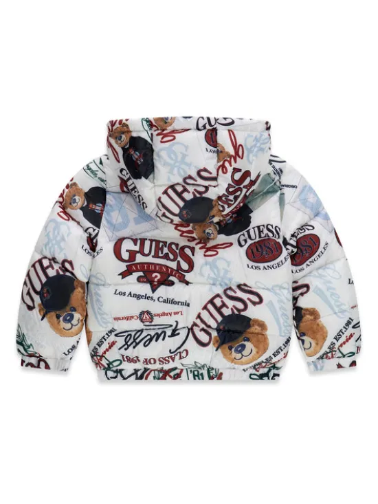 Guess Kurtka zimowa N6YL03 W2661 Kolorowy Regular Fit