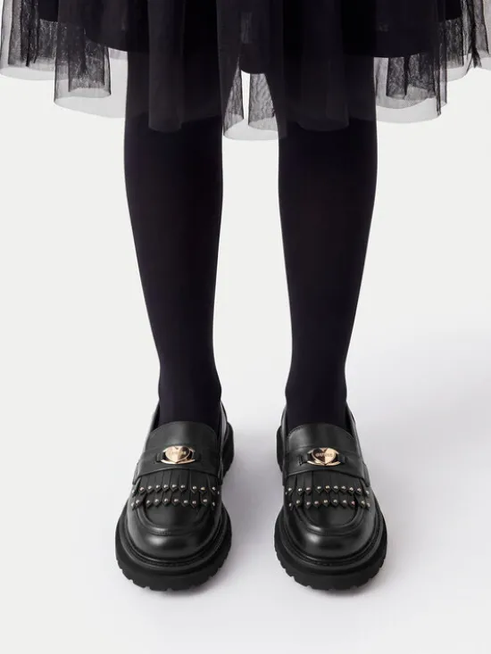 Guess Loafersy CEO-CI12-MIAMI-04 Czarny