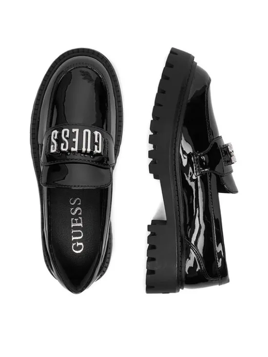 Guess Loafersy EO-CS6729-03 Czarny