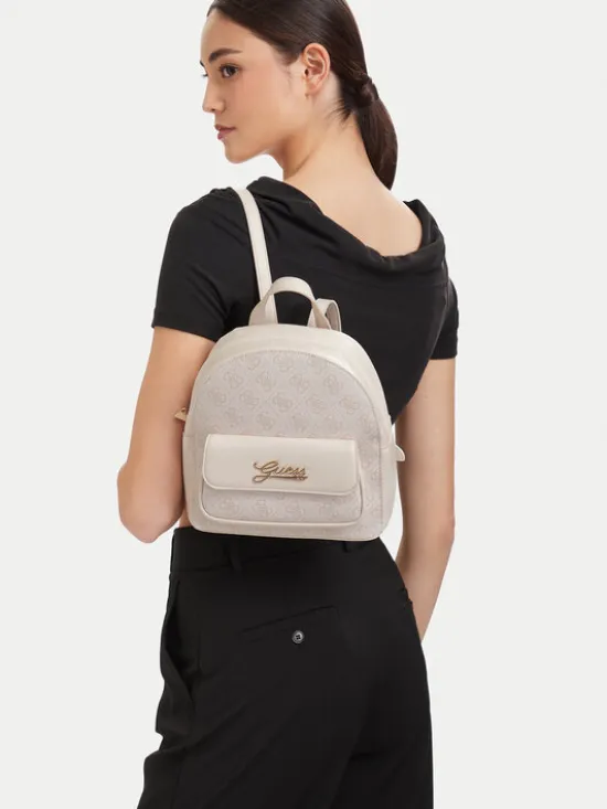 Guess Plecak J6YZ03 W2508 Kremowy