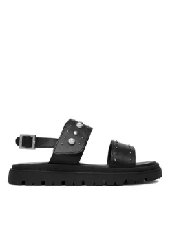 Guess Sandały CEO-BAND-8985-A Czarny