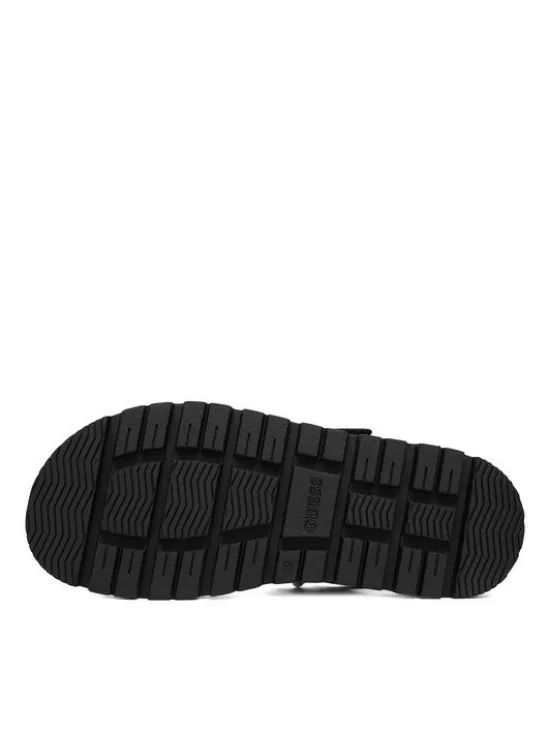 Guess Sandały CEO-BAND-8985-A Czarny