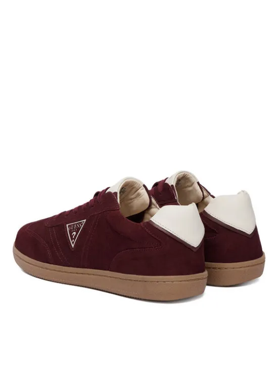 Guess Sneakersy EO-BI12-3210-02 Bordowy