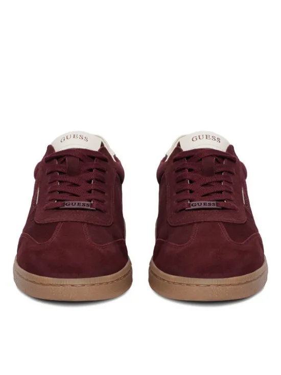 Guess Sneakersy EO-BI12-3210-02 Bordowy