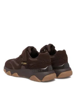 Guess Sneakersy EO-CP40GG24W2026 Brązowy ciemny