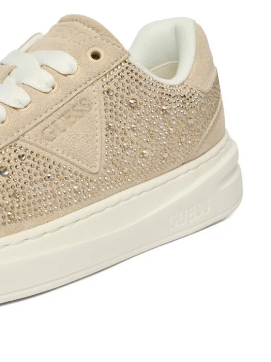 Guess Sneakersy EO-25KC1006 Beżowy