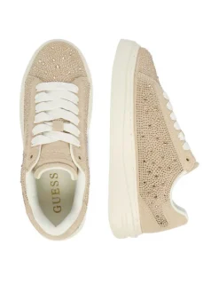 Guess Sneakersy EO-25KC1006 Beżowy