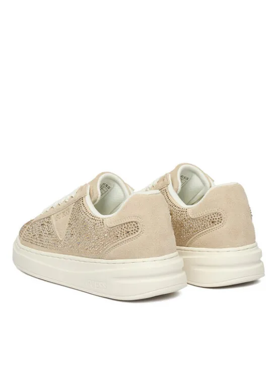 Guess Sneakersy EO-25KC1006 Beżowy