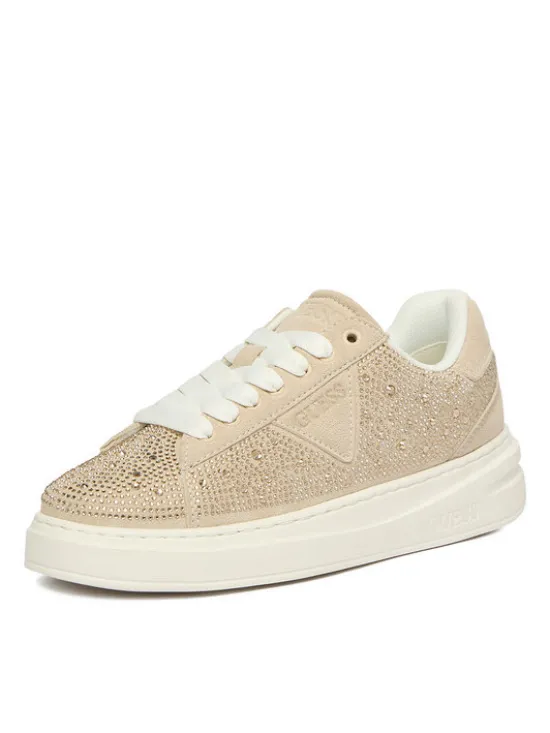 Guess Sneakersy EO-25KC1006 Beżowy