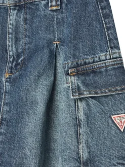 Guess Spódnica jeansowa J5RD07 D45E0 Niebieski Regular Fit