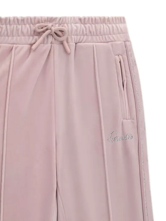 Guess Spodnie dresowe J6BB15 K7266 Różowy jasny Regular Fit