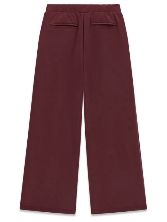 Guess Spodnie dresowe J6YB21 K5196 Bordowy Wide Leg