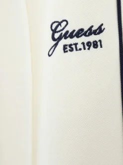 Guess Spodnie dresowe J6YB12 K3932 Kremowy Regular Fit