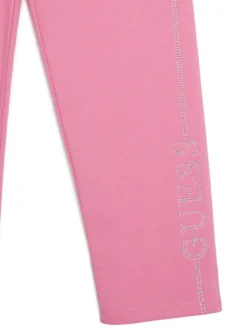 Guess Spodnie dresowe J5YQ12 KA6R4 Różowy Regular Fit