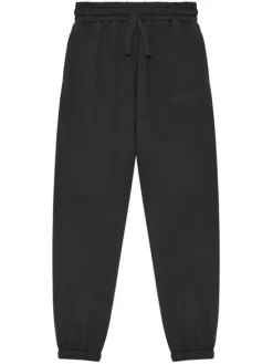Guess Spodnie dresowe L5YQ19 KAV34 Czarny Regular Fit