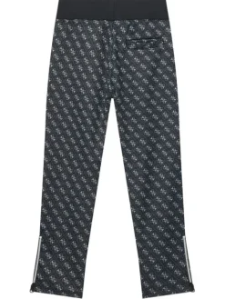 Guess Spodnie dresowe L4YQ18 K7122 Czarny Regular Fit