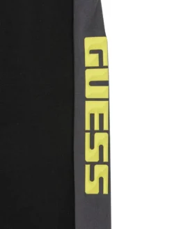 Guess Spodnie dresowe N6RB01 KA6R4 Czarny Regular Fit