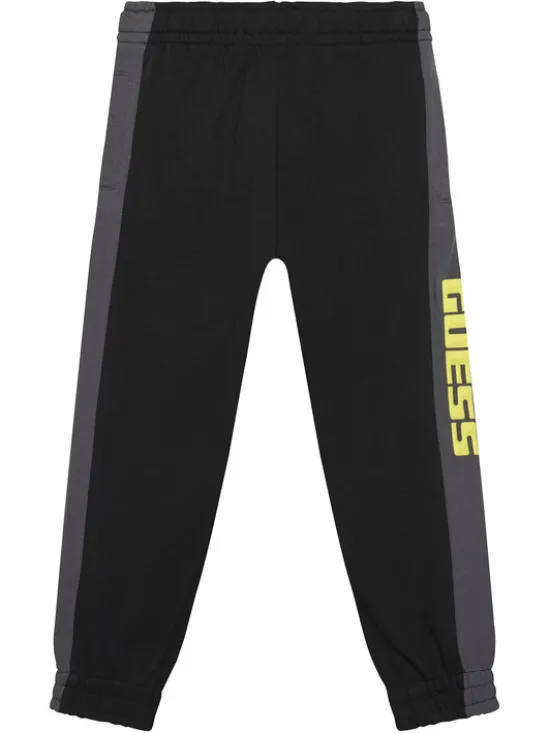 Guess Spodnie dresowe N6RB01 KA6R4 Czarny Regular Fit