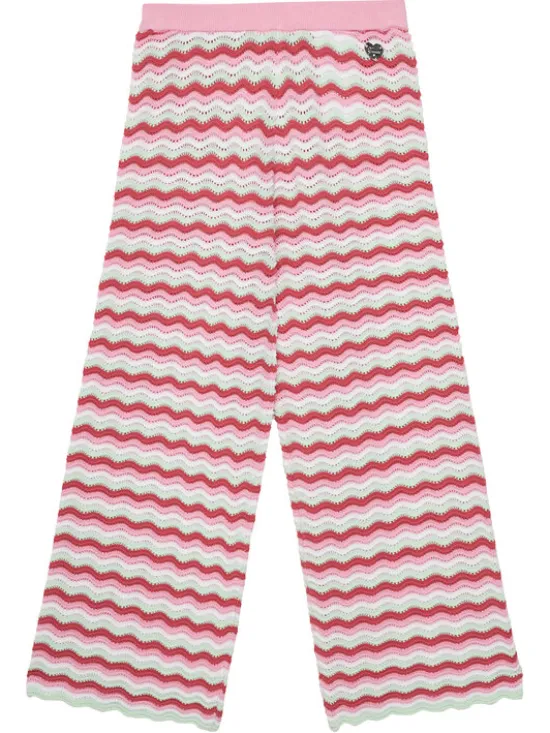 Guess Spodnie materiałowe J5GB10 Z3MR1 Różowy Modern Relaxed Fit
