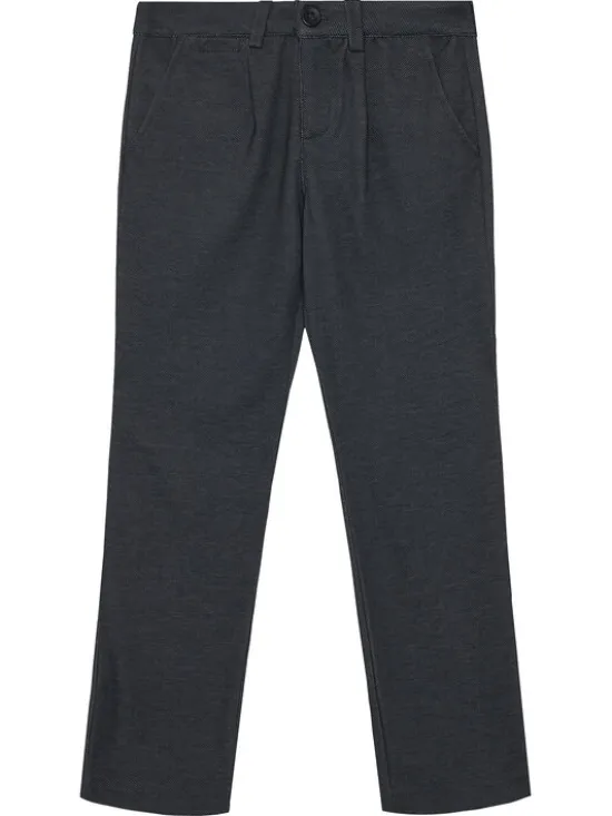 Guess Spodnie materiałowe L6RB08 KCL30 Granatowy Regular Fit