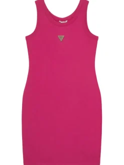 Guess Sukienka codzienna J6GK30 J1314 Różowy Slim Fit