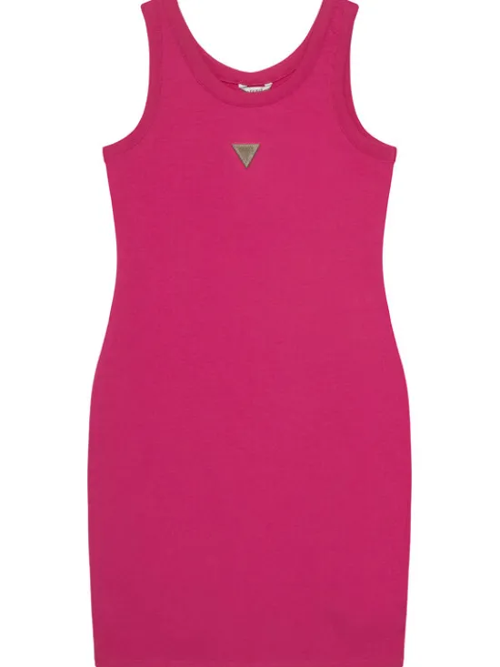 Guess Sukienka codzienna J6GK30 J1314 Różowy Slim Fit