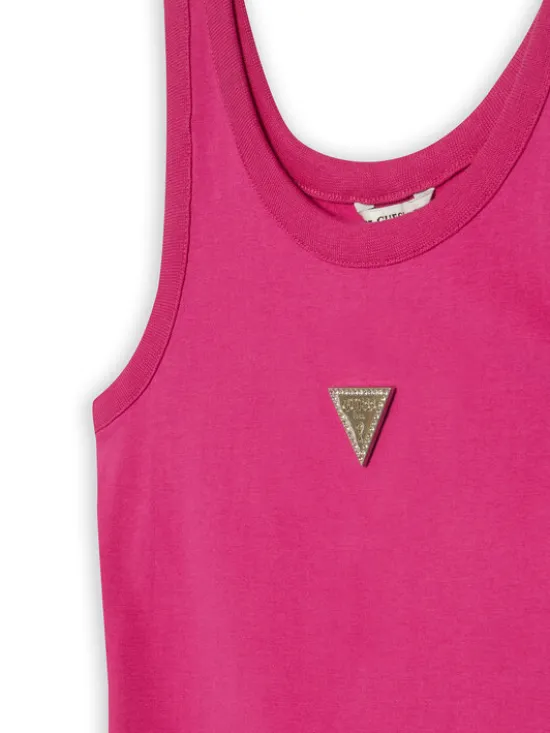 Guess Sukienka codzienna J6GK30 J1314 Różowy Slim Fit