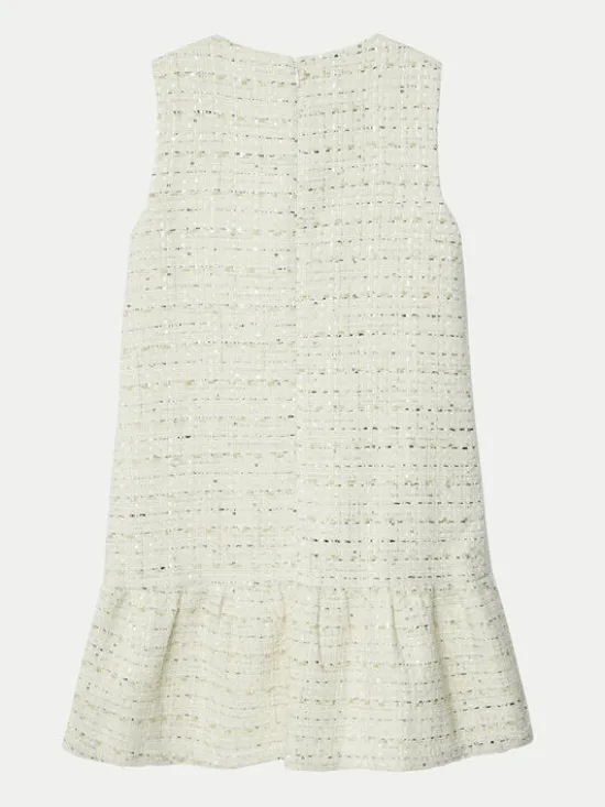 Guess Sukienka codzienna J5RK05 WGXO0 Écru Regular Fit