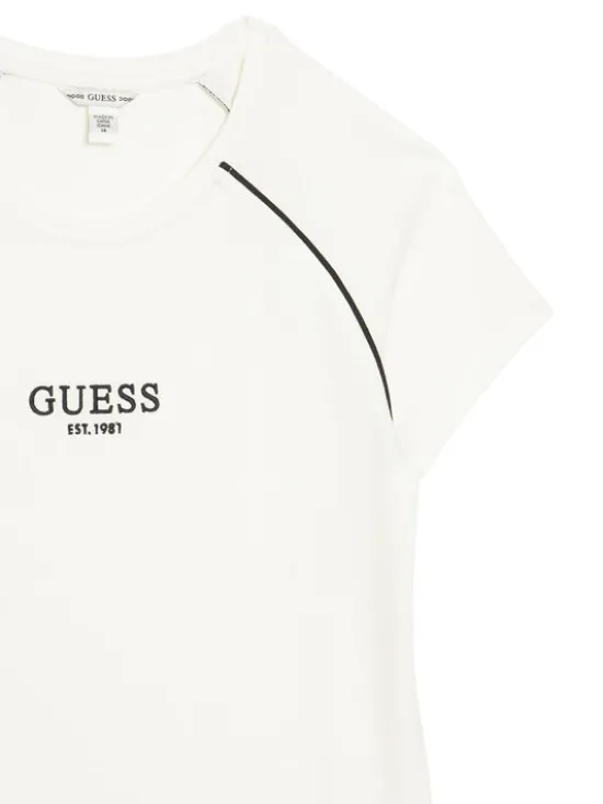 Guess Sukienka codzienna J6RK02 KCY62 Biały Regular Fit