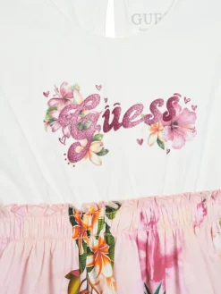 Guess Sukienka codzienna K6GK05 K6YW0 Różowy Regular Fit