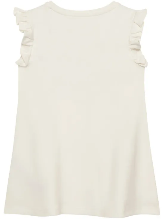 Guess Sukienka codzienna K6RK02 KA6W4 Écru Regular Fit
