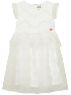 Guess Sukienka elegancka K6RK22 WK040 Biały Regular Fit