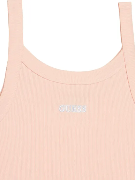 Guess Sukienka letnia J6GK28 K8RT2 Różowy Slim Fit