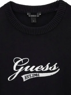 Guess Sweter L6YR10 Z0888 Czarny Regular Fit