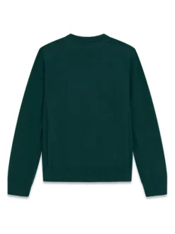 Guess Sweter L0YR03 Z2VV0 Zielony ciemny Regular Fit