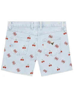 Guess Szorty jeansowe J5GD10 D45E0 Kolorowy Regular Fit