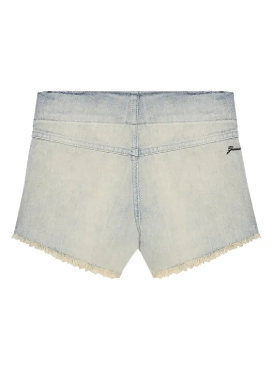 Guess Szorty jeansowe J5GD08 D45E0 Niebieski Regular Fit