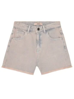 Guess Szorty jeansowe J5GD00 D5NI0 Różowy Regular Fit