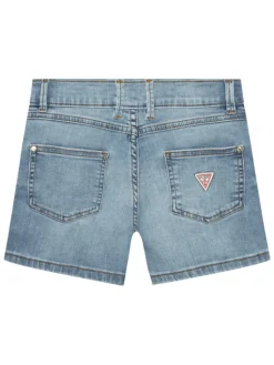 Guess Szorty jeansowe J4RD20 D4CA0 Niebieski Regular Fit