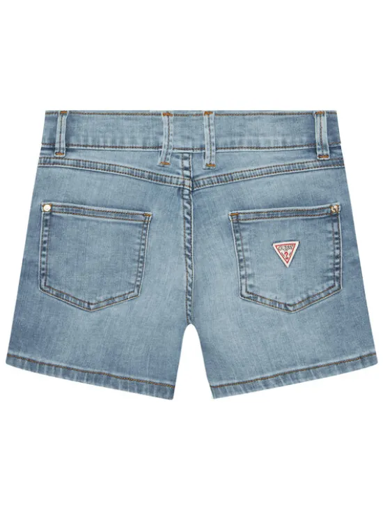 Guess Szorty jeansowe J4RD20 D4CA0 Niebieski Regular Fit