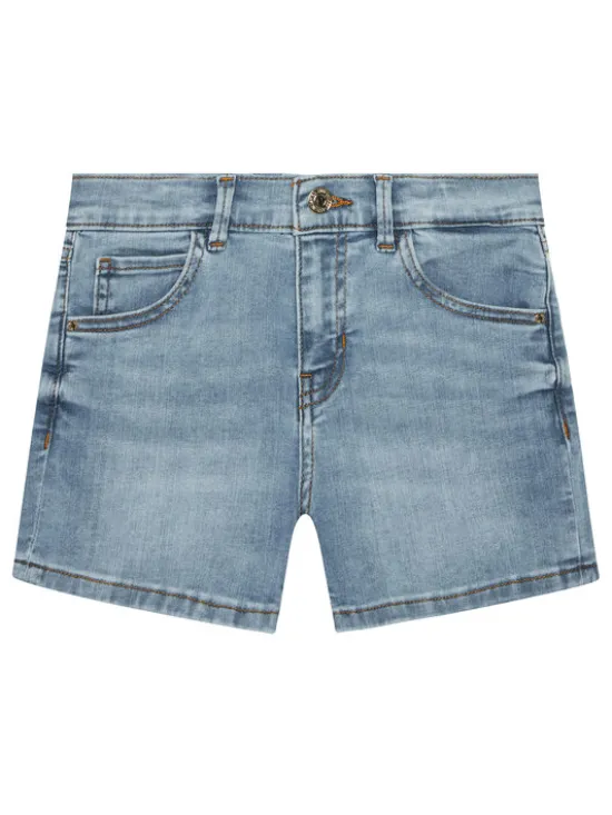 Guess Szorty jeansowe J4RD20 D4CA0 Niebieski Regular Fit