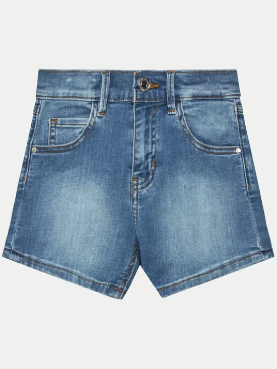 Guess Szorty jeansowe J4RD20 D4CA0 Niebieski Regular Fit