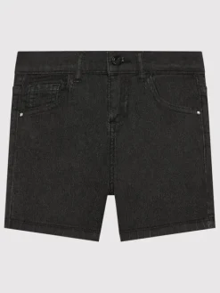 Guess Szorty jeansowe J2RD12 WE5X0 Czarny Regular Fit
