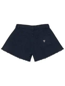 Guess Szorty jeansowe J6RD11 WH1T0 Granatowy Regular Fit