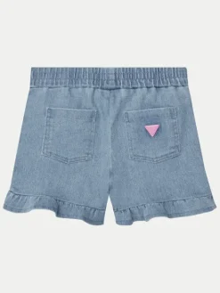 Guess Szorty jeansowe K5GD04 D5160 Niebieski