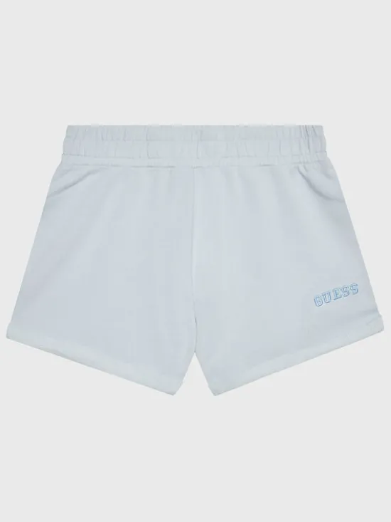 Guess Szorty materiałowe J3GD02 KA6R3 Niebieski Regular Fit