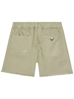Guess Szorty materiałowe J5GD29 WH6L0 Beżowy Regular Fit